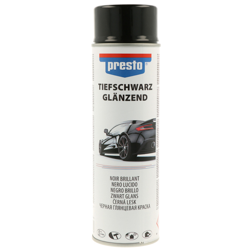 presto Rallye-Spray 500 ml 428948 schwarz gänzend